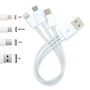 Picture of 3 in 1 Combo USB Cable - Micro, 8 Pin, Type C LL9091