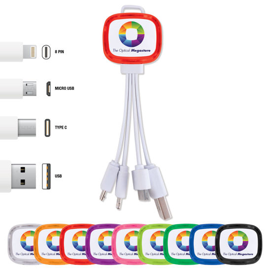 Picture of Family Light Up  3 in 1 Cable LL9404