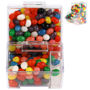 Picture of Assorted Colour Mini Jelly Beans in Dispenser LL4871