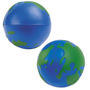 Picture of 2 Colour World Globe Stress Reliever LL630
