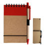 Picture of Tradie Cardboard Notebook with Pen LL8334