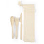 Picture of Delish Eco Cutlery Set in Calico Pouch LL8790