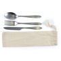 Picture of Banquet Cutlery Set in Calico Pouch LL8798