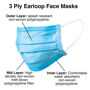 Picture of 5 Pack - Disposable Face Masks LL8889